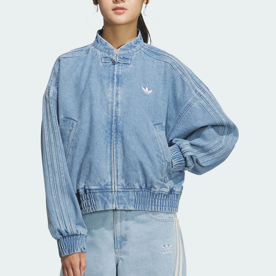 Adidas Official Authentic NEW CHINESE TT Women's New Chinese Style Jacket JZ9924