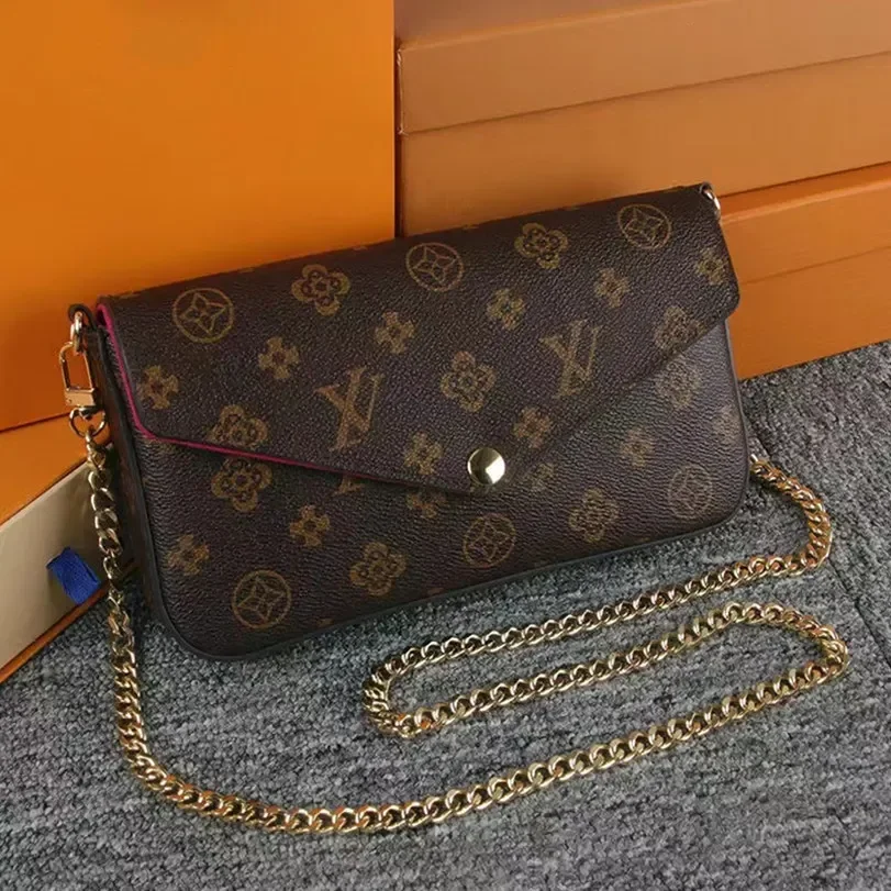 Original Quality 3pcs set Luxurys Designers Bags Purse Woman Fashion Monogrames Multi Pochette Felicie Chain Crossbody Shoulder