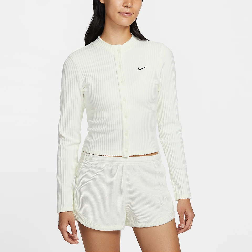 Nike genuine winter women's round neck knitted slim fit jacket IF0235-133