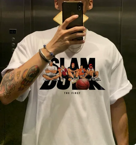 Summer new style simple and versatile short-sleeved T-shirt for men, trendy for both men and women round-neck, loose-fitting top