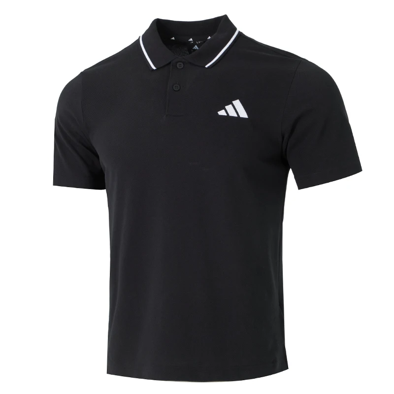 Adidas Men's m Sl Pq Pspolo Shirt Business Sports T-Shirt Breathable Casual Half-Sleeve Je9023