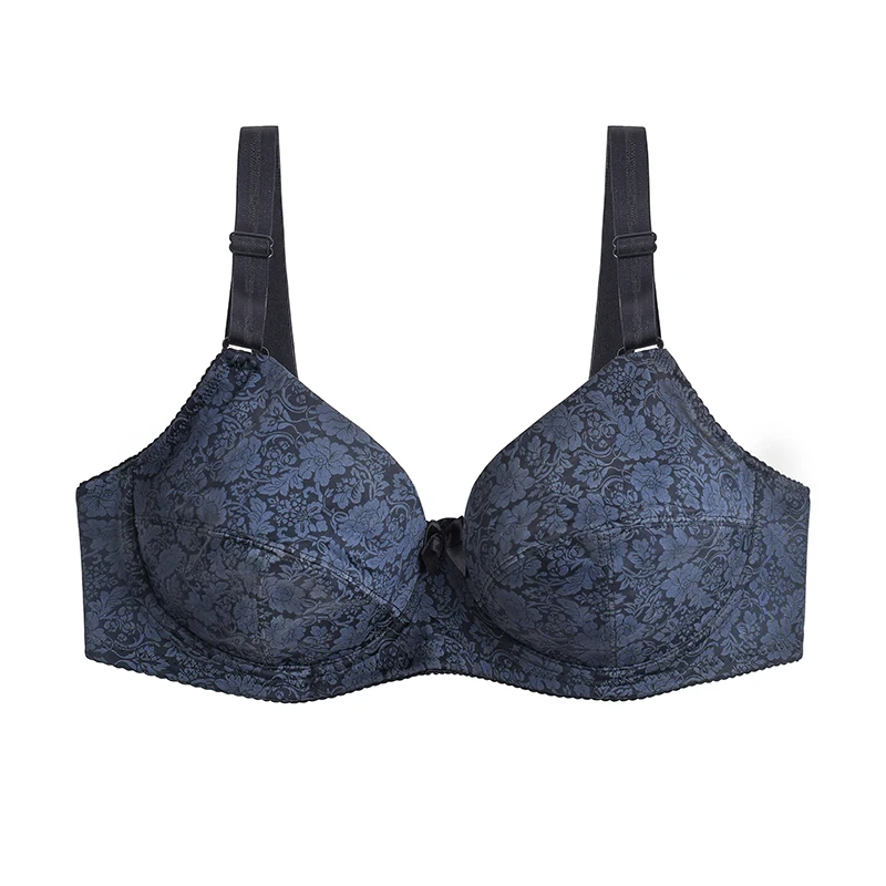 2024 New 36/80 38/85 40/90 42/95 44/100 46/105 48/110 DEF Cup Bras Ultrathin Kinit Underwear For Women Plus Size Lingerie