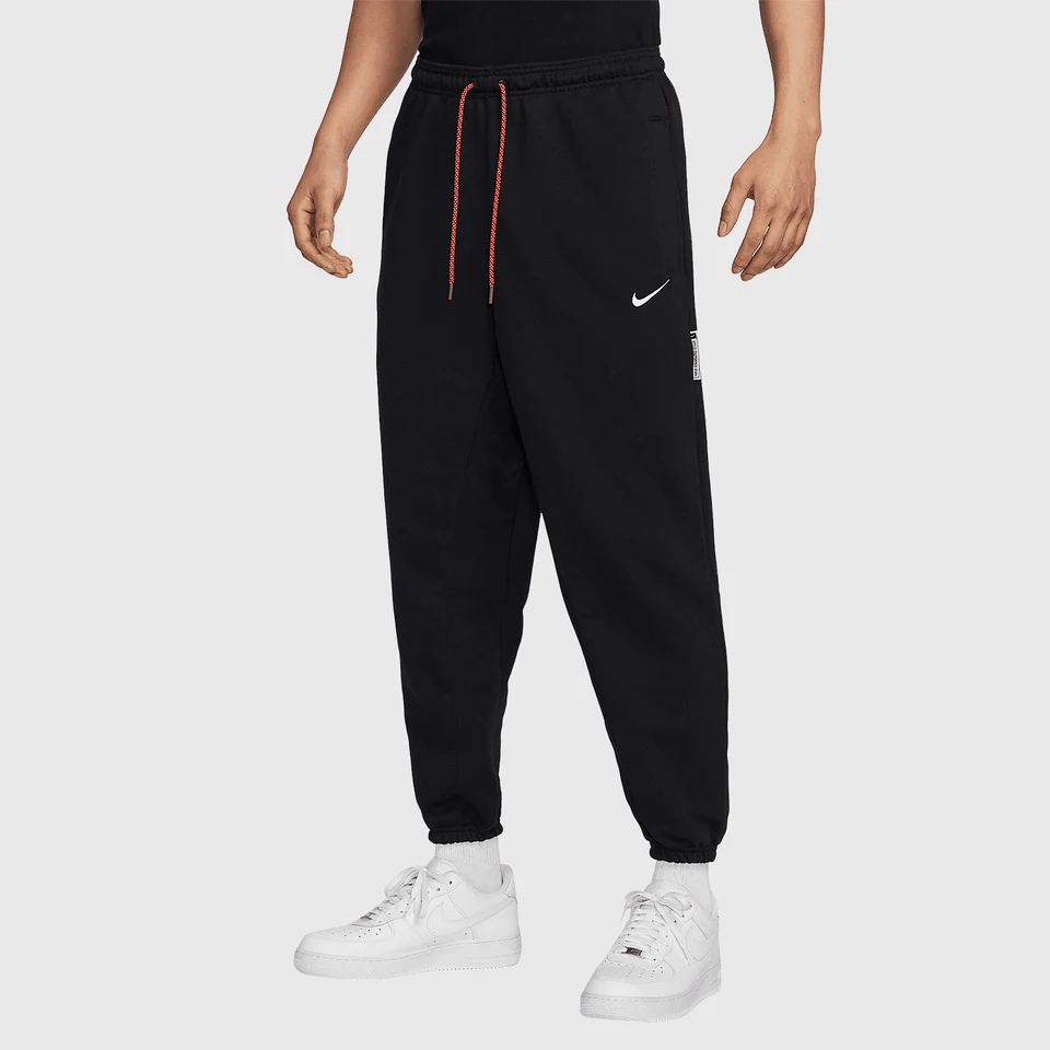 Nike genuine genuine Dri-FIT Men's Lace-Up Cuffed Classic Basketball Pants IB5497-010