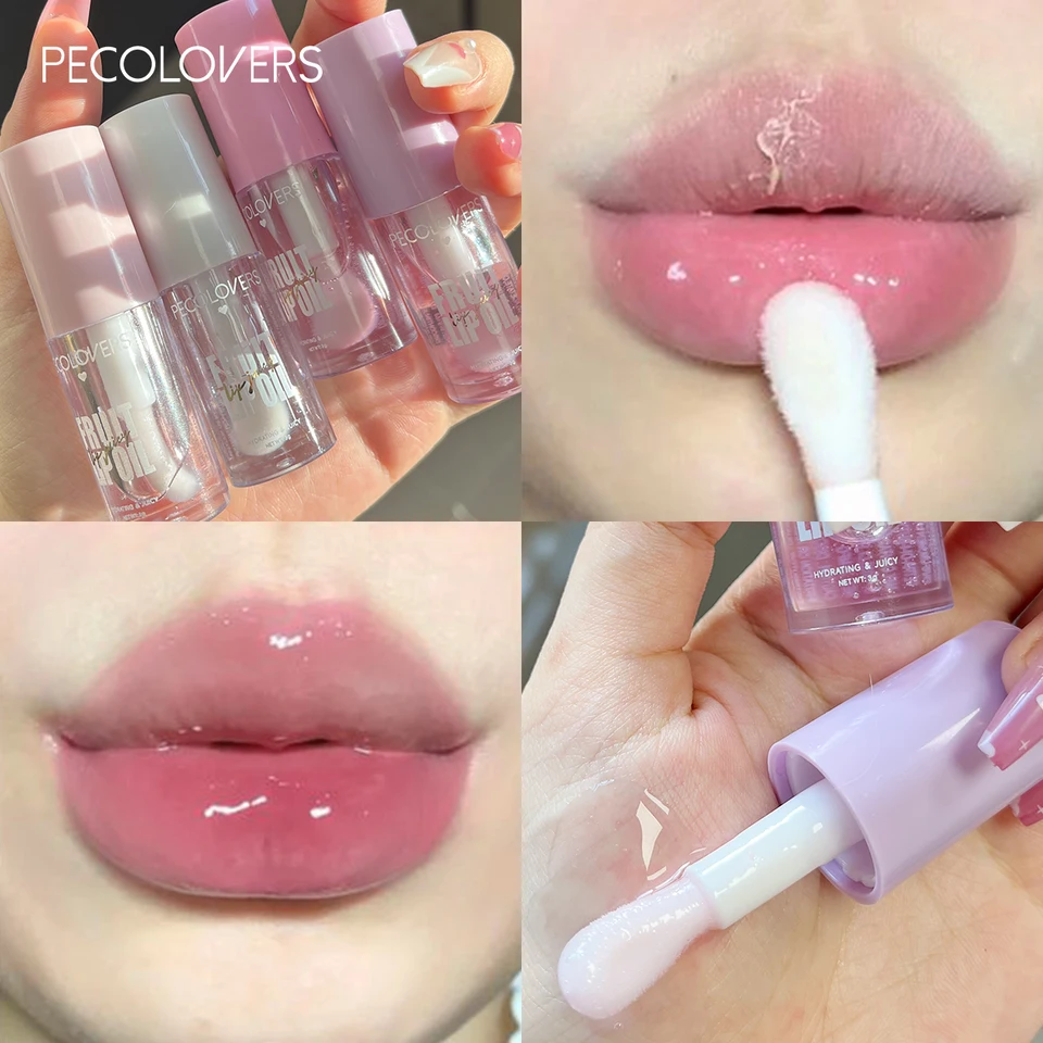 Moisturizing Lip Gloss Transparent Lip Glow Oil Plumping Hydrating Lip Glaze Lip Plumper Makeup Liquid Lipstick Lip Cosmetic