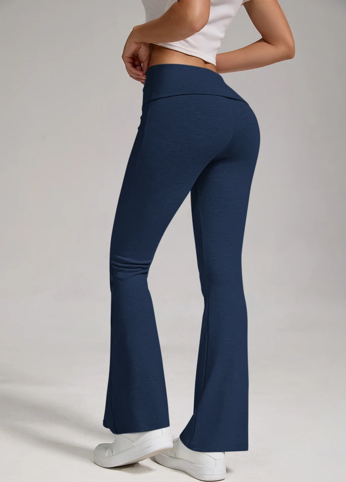 Women's Wide-Leg Sports Trousers Comfortable women's casual trousers High-waisted, buttock-lifting Fashionable sportswear
