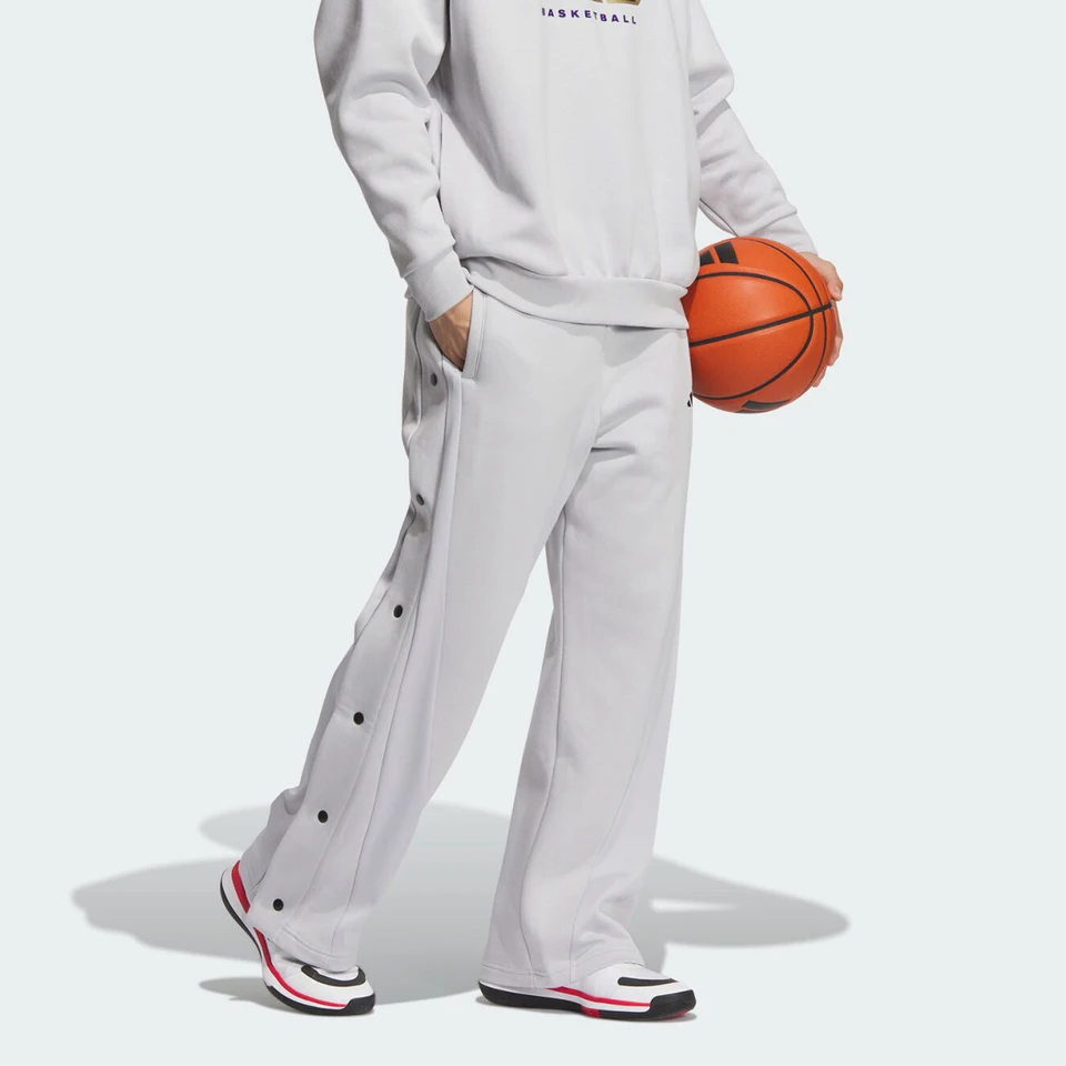 Adidas Originals BB LNY PANTS Men's Side Snap Button Sports Pants JM5673