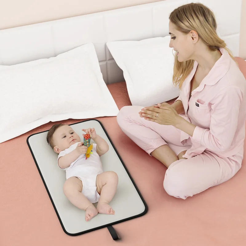 36*62cm baby diaper changing pad, care changing baby massage and touch pad, diaper isolation bed pad
