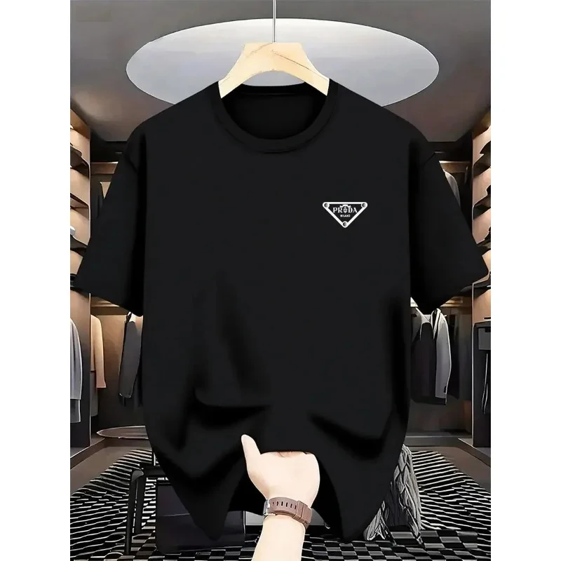 The latest classic printed loose short-sleeve shirt is a high-quality top suitable for both men and women.