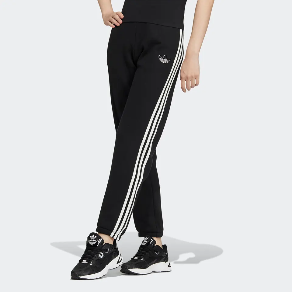 Adidas Official Genuine Season Three-Stripes Tapered Women's Sports Pants IC8125