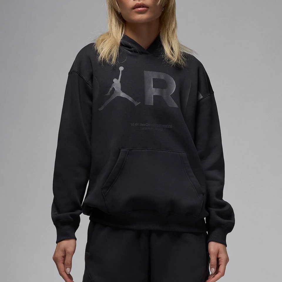 Nike genuine Women's Jordan Fleece-lined Hooded Pullover Warm Sweatshirt FV7755-045