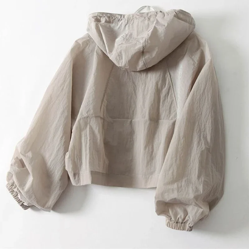 UV Loose Summer Long Sleeved Jacket Waterproof Quick Dry Simplicity Thin Sunscreen Clothing Anti Women's Coat Outdoor Sports