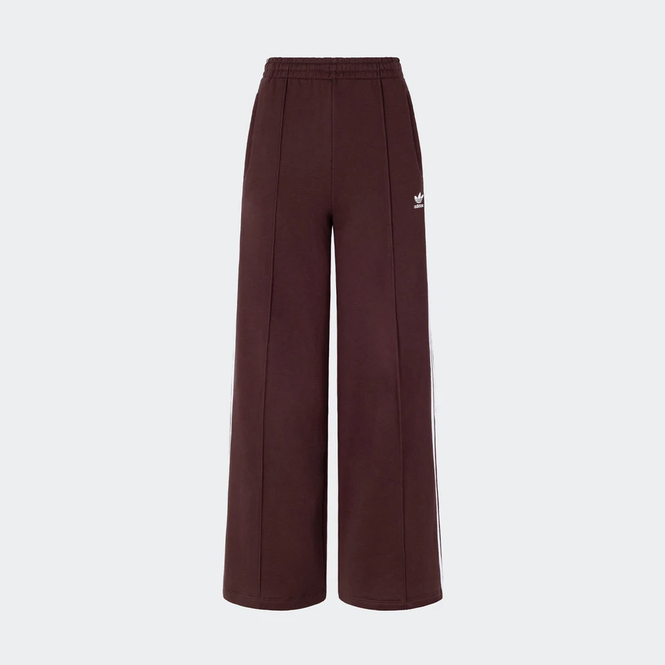 Adidas Originals Women's Striped Loose Wide Leg Sport Pants IS6912