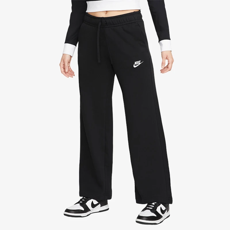 Nike Official New Women's Knit Loose Breathable Casual Straight-Leg Pants FB2728
