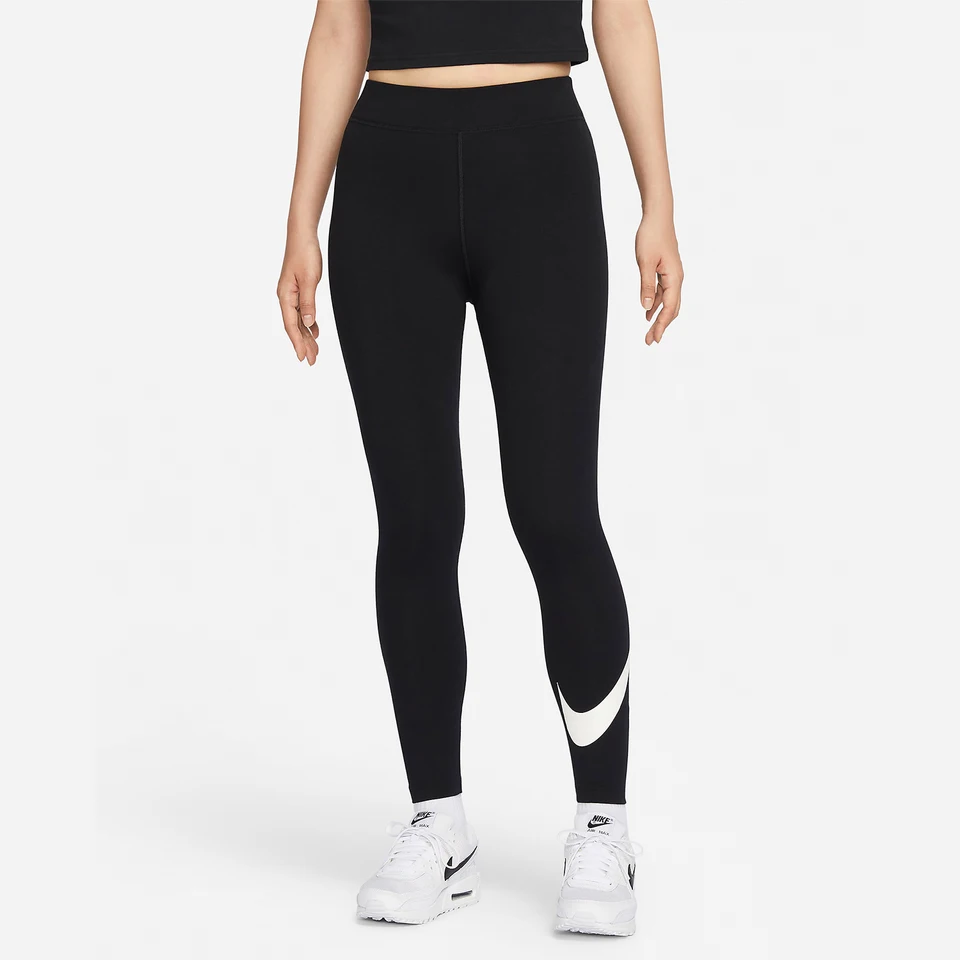 Nike Official Genuine 24 Summer New Women's Fashion High Waist Tight Sports Pants DV7796