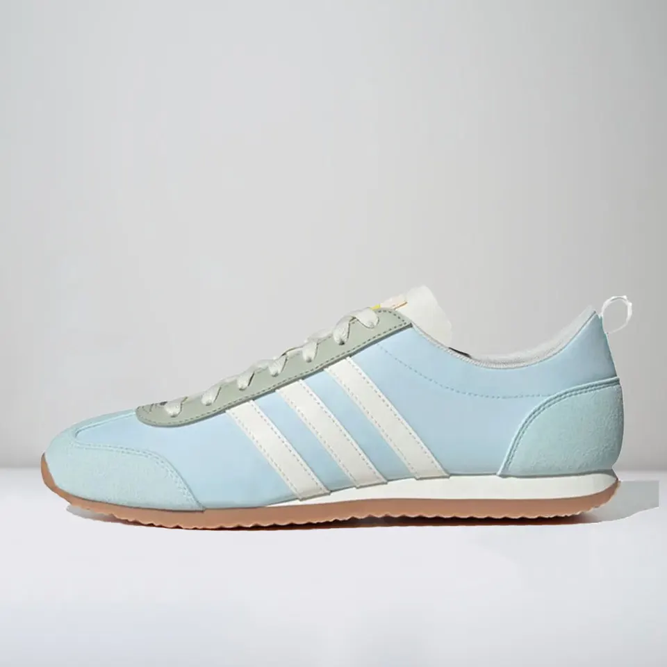 adidas VS J0G 2.0 Retro Fashion Trend Minimalist Comfort Low-Top Casual Shoes Unisex Blue and White JI2434
